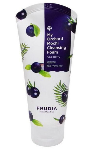 Очищающая пенка для лица с ягодами асаи Frudia My Orchard Acai Berry Mochi Cleansing Foam