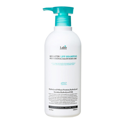 Беcщелочной протеиновый шампунь с кератином Lador Keratin LPP Shampoo
