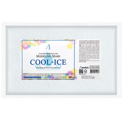 Альгинатная маска с охлаждающим и успокаивающим эффектом Anskin Cool-Ice Modeling Mask