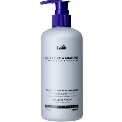 Оттеночный шампунь против желтизны волос Lador Anti-Yellow Shampoo