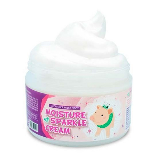 Увлажняющий крем для сияния кожи Elizavecca Milky Piggy Moisture Sparkle Cream