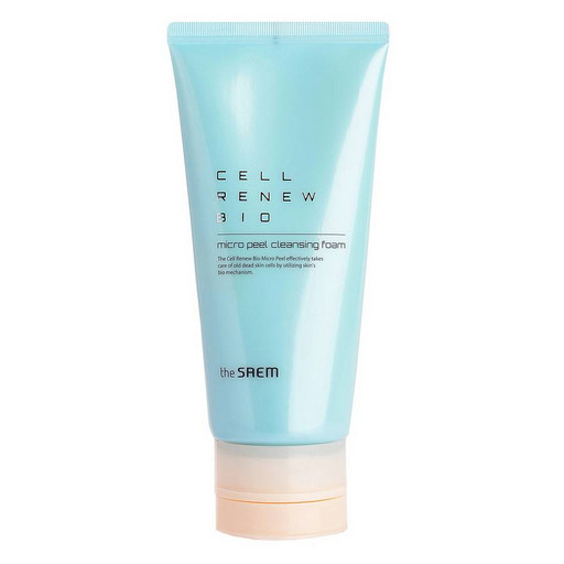 Пенка для умывания The Saem Cell Renew Bio Micro Peel Cleansing Foam