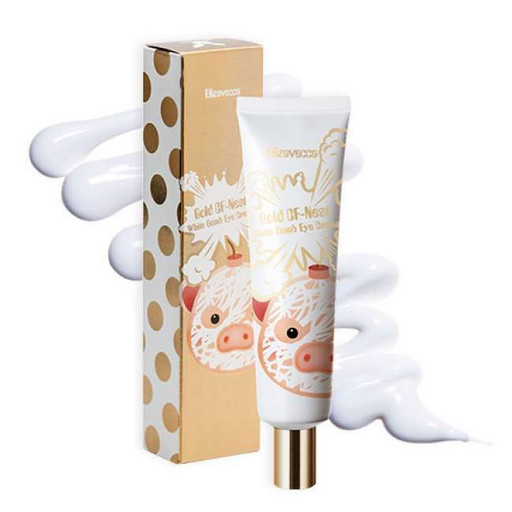 Крем для кожи вокруг глаз с экстрактом ласточкиного гнезда Elizavecca Gold CF-Nest White Bomb Eye Cream