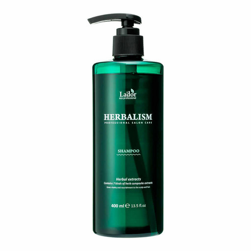 Слабокислотный травяной шампунь с аминокислотами Lador Herbalism Shampoo