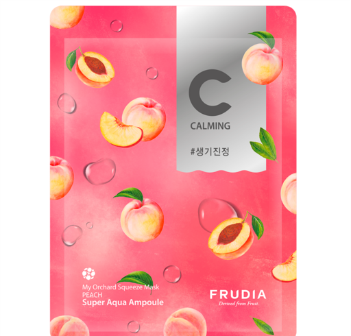 Питательная тканевая маска с персиком Frudia My Orchard Squeeze Mask Peach
