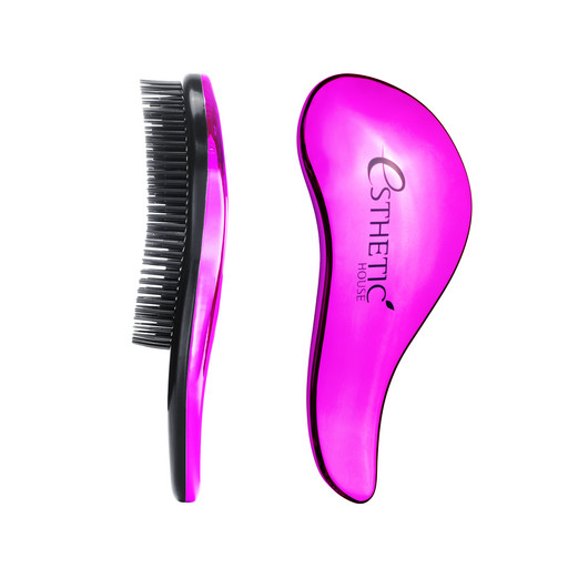 Расческа для волос розовая Esthetic House Hair Brush For Easy Comb