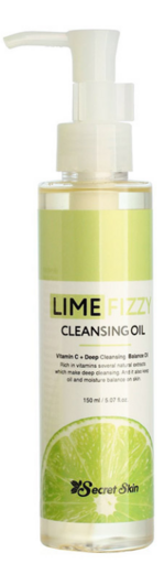 Гидрофильное масло с экстрактом лайма Secret Skin Fizzy Cleansing Oil