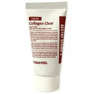 Очищающая пенка для умывания с коллагеном Medi-Peel Aesthe Derma Lacto Collagen Clear