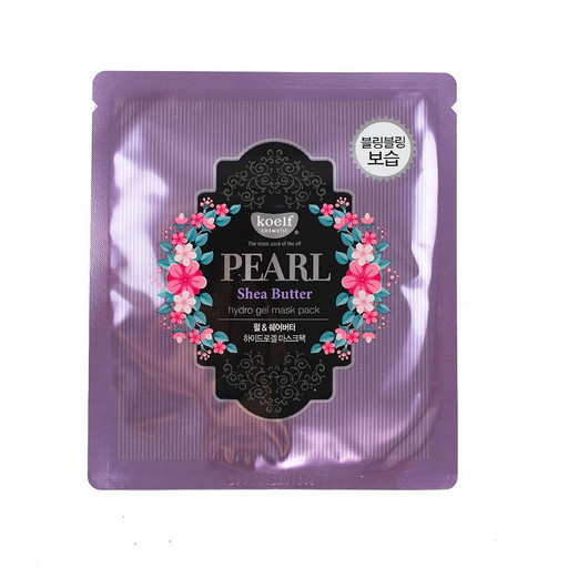 Гидрогелевая маска с маслом ши и жемчугом Koelf Pearl & Shea Butte Hydro Gel Mask Pack