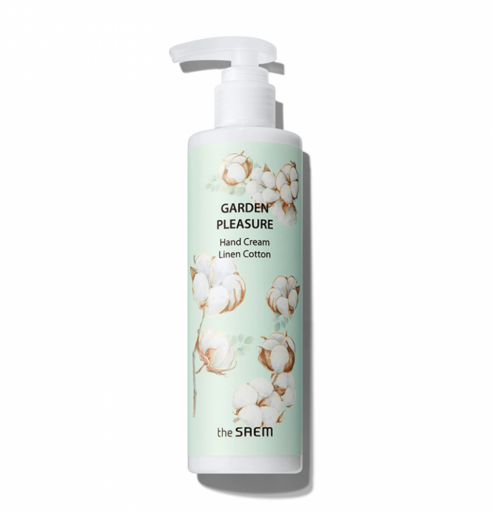 Крем для рук с экстрактом хлопка The Saem Garden Pleasure Hand Cream