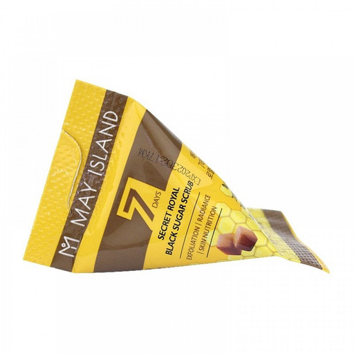 Сахарный скраб для лица с мёдом в 7 Days Secret Royal Black Sugar Scrub May Island