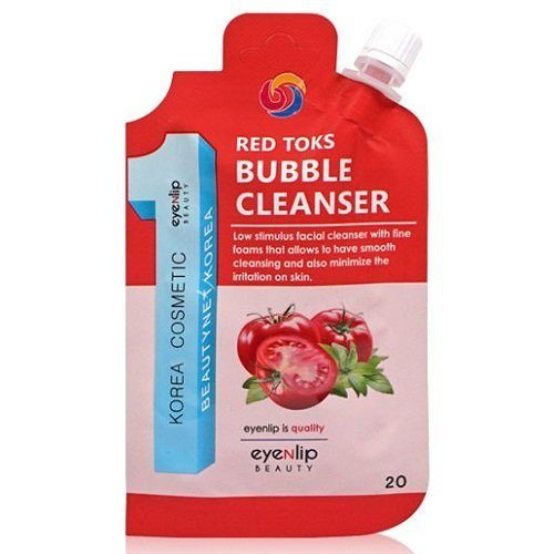 Гидрофильное масло-пенка для умывания с томатом Eyenlip Red Toks Bubble Cleanser