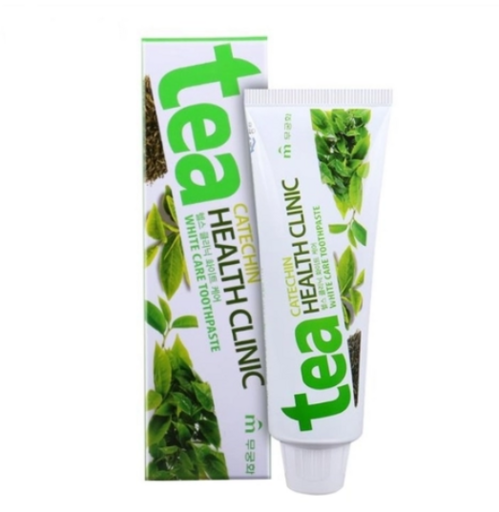 Отбеливающая зубная паста с экстрактом зеленого чая Mukunghwa Tea Catechin Health Clinic White Care Toothpaste