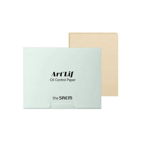 Матирующие салфетки против жирного блеска The Saem Art'Lif Oil Control Paper