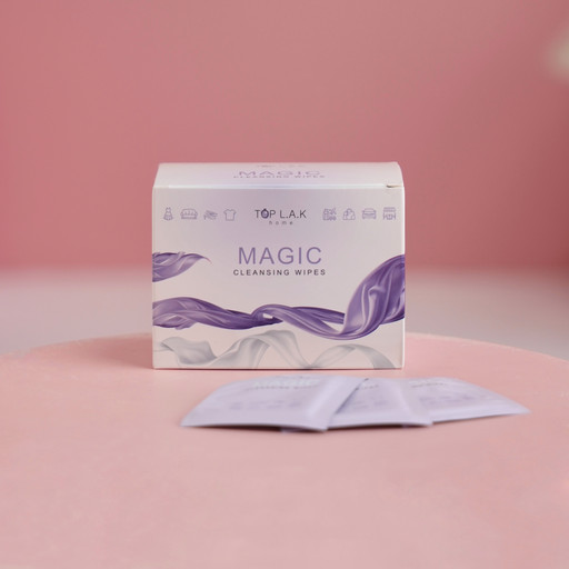 Очищающие и пятновыводящие салфетки TOP L.A.K. MAGIC Cleansing Wipes