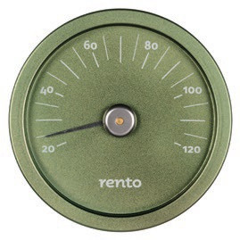 Термометр алюминиевый для сауны, хвоя, RENTO