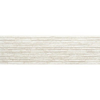 Фиброцементная панель Nichiha Камень (Белый) EFX3351 (1010*455*16мм)