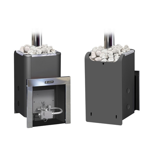 Печь банная газовая Уралочка 12 с автоматикой