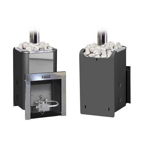 Печь банная газовая Уралочка 12-Н с автоматикой