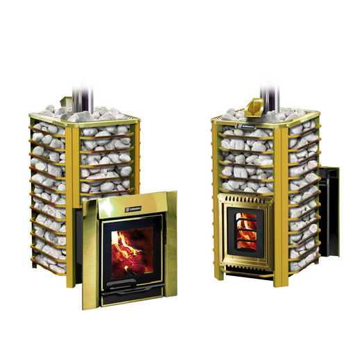 Печь банная Ермак 24 Сетка-Люкс GOLD (Нержавейка)