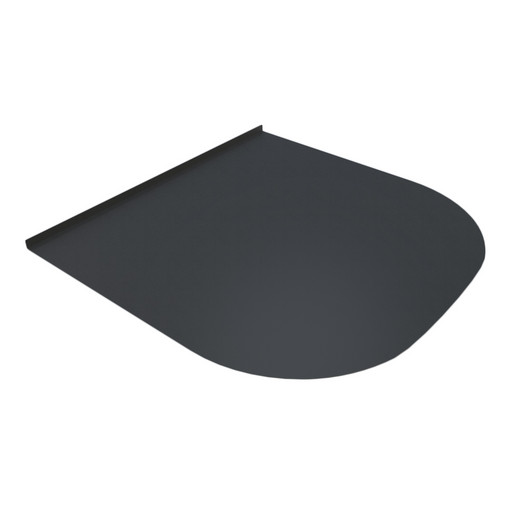 Лист предтопочный 980х980х0,5 мм. R641 нержавейка