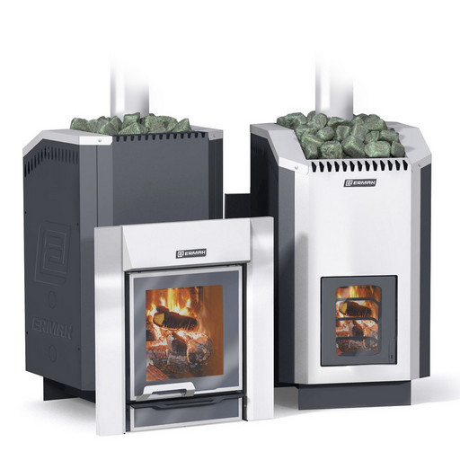 Печь банная Ермак 24 Люкс (Нержавейка)