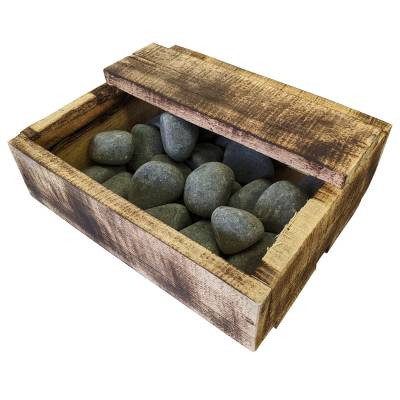 Камень Оливин 10 кг. ящик (шлифованный)