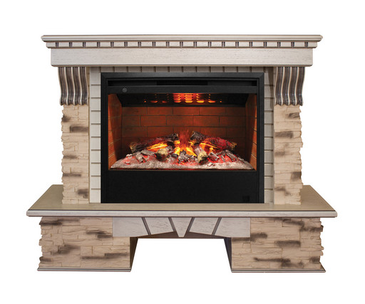 Камин RealFlame Sorento WT с Helios 26 3D