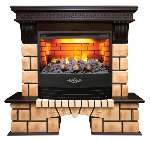 Камин RealFlame Stone Brick с Firestar 25,5 3D