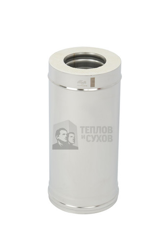 Труба Термо L500 ТТ-Р с хомутом (310-0.8/304)