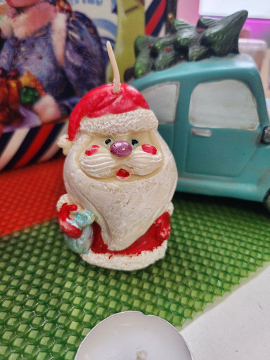 Свеча Дед мороз Мал.