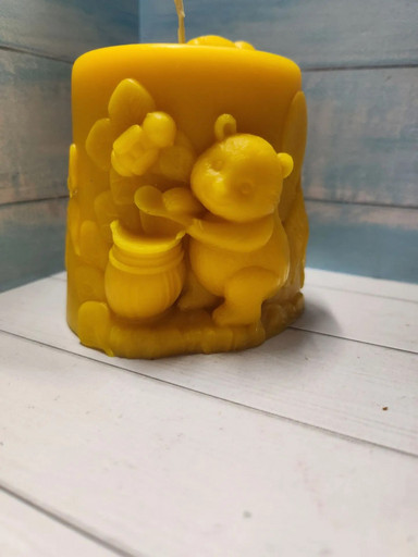 Свеча Мишка с медом