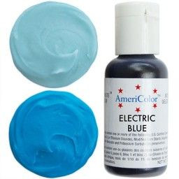 Гелевый краситель Electric Blue 21гр AmeriColor