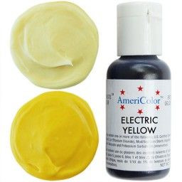 Гелевый краситель Electric Yellow 21гр AmeriColor
