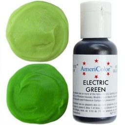 Гелевый краситель Electric Green 21гр AmeriColor