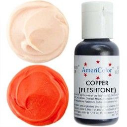 Гелевый краситель Copper (Fleshtone) 21гр AmeriColor