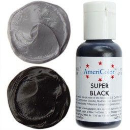 Гелевый краситель Super Black 21гр AmeriColor