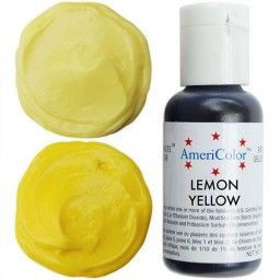 Гелевый краситель Lemon Yellow  21гр AmeriColor