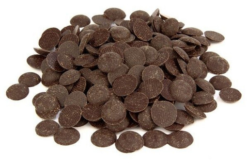 Шоколад в дисках темный 52% какао, 100гр.