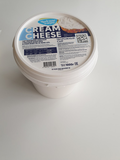 Сыр Cream Chees Чудское озеро 1кг