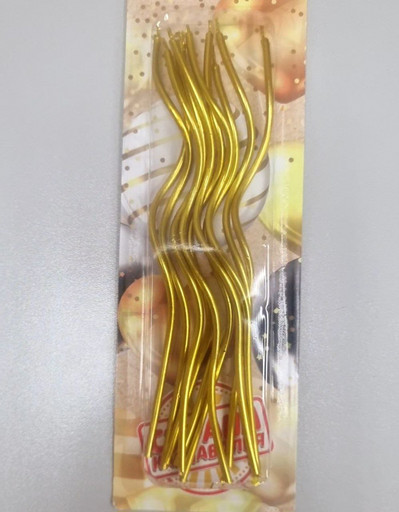 Свечи на торт уп. в ассортименте  14-15см