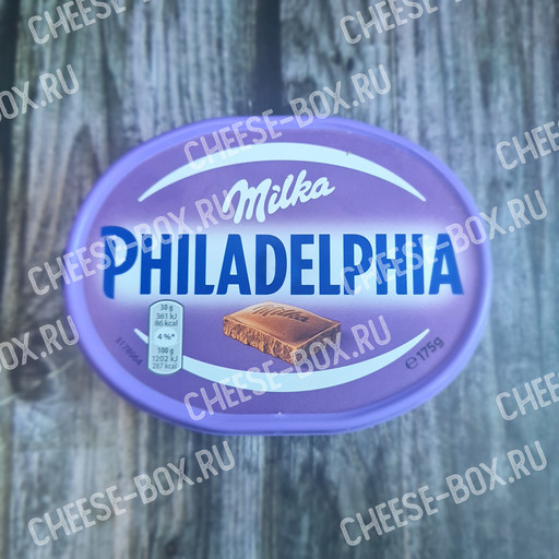 Мягкий сыр Филадельфия с Милкой (Philadelphia mit Milka) 175гр