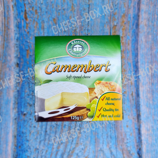 Мягкий Сыр Камамбер с шампиньонами (Camembert Kaserei Champignon) 125 гр.