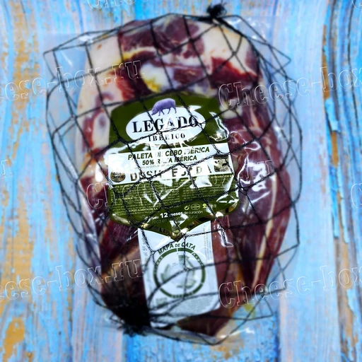 Legado paleta de cebo iberico 50% raza iberica 12meses ( Палета Хамон Легадо де себо Иберико 50% капля ≈2,5кг)