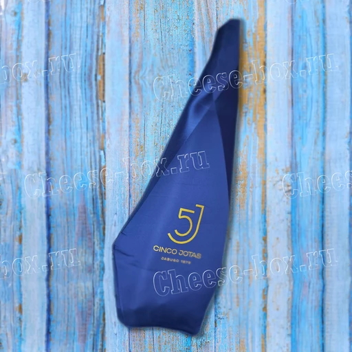 5J №1 Cinco Jotas Jamon de Bellota 100% Iberico Ham “Pata Negra (Хамон Бейота 5J №1 (задняя нога беллота) Синко Хотас Иберико 100% 8кг+ с Хамонерой и Ножом Подарочный набор.)