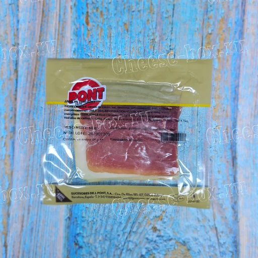 Pont Jamon Curado 50g (Хамон нарезка Понт Курадо 50 грамм)