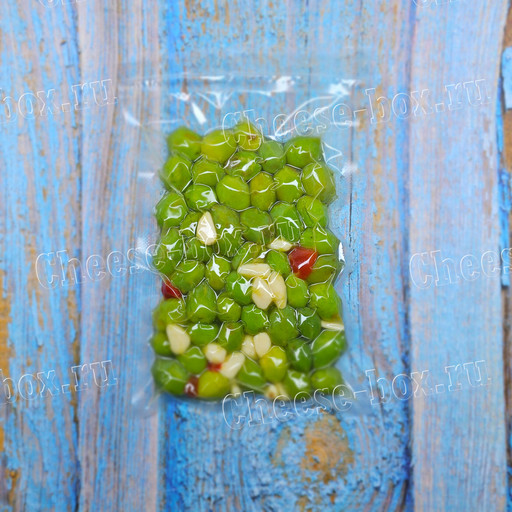 Aceitunas Zambudio Chupadeo (Оливки Замбудио Чупадео) с красным перцем, морковью и чесноком, с косточкой