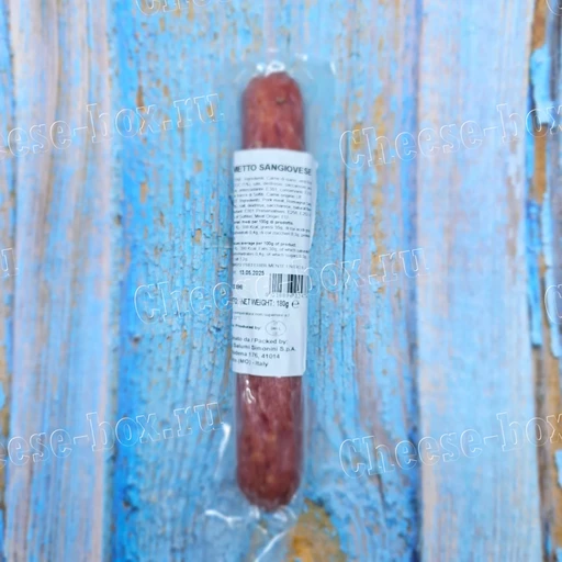 Salametto Sangiovese (Колбаса Cаламетто с вином Санджовезе салями) ≈180гр