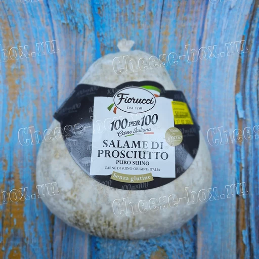 Fiorucci Salame Di Prosciutto puro suino 100 per 100 Senza glutine (Фиоруччи Прошутто Салями свиная без глютена)