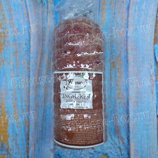 Fiorucci Ungherese Salame di puro suino senza glutine (Фиоруччи Унгерезе Салями свиная без глютена)